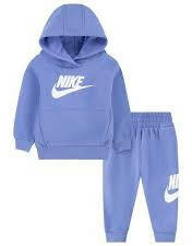 Nike CLUB FLEECE SET 74-80 CM | Gyermek | Melegítő szettek | Kék | 66L135-BGZ