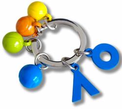 Australian Open Brelok Australian Open Keyring Coloured Tennis Ball Charms - Többszínű (240426MULTUOSFA)