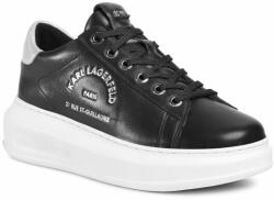 KARL LAGERFELD Sneakers KARL LAGERFELD KL62538 Black Lthr W/Silver