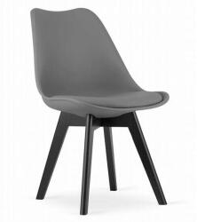 ARTOOL Skandináv stílusú szék, Artool, Mark, PP, fa, grafit és fekete, 4 (ART-3753_1)