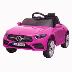 Hollicy Masinuta electrica pentru fetite 2-5 ani Mercedes CLS350 50W 12V PREMIUM Roz