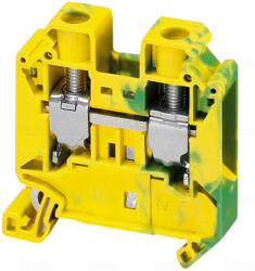 Schneider Electric NSYTRV162PE Csavaros egyszintes földelőkapocs 1x1 csatlakozás 12, 2 mm 16 mm2 zöld-sárga 101A-es Schneider (TRV162PE)