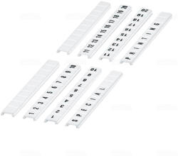 Schneider Electric Pattintható jelölőszalag, 10 karakteres (21-30-ig), 5 mm széles, fehér NSYTRABF530 Schneider (TRABF530)