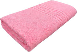 Ralex Pucioasa Prosop baie de corp 70x140 cm Bumbac 100%, Greek Border 500 grame/mp, Roz Prosop