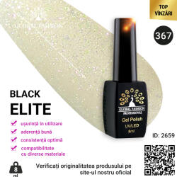 Global Fashion BLACK ELITE 367 Gel Lacquer, Global Fashion 8 ml