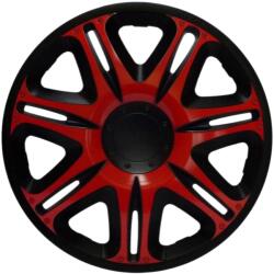 J-Tec Dísztárcsa 16" Nascar Red-Black (4 darabos garnitúra)