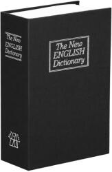 Ellit Caseta valorica tip carte ENGLISH mare 240x155x55 mm negru cheie (L0166)
