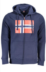 Norway Hanorac barbati cu fermoar si imprimeu cu logo bleumarin (FI-129444_BLNAVY_XL)