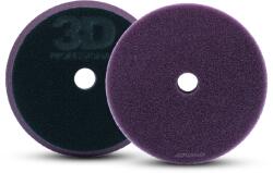 3D Car Care K-55DP Case Pad Dark Purple Foam Heavy Correction - Vágó szivacs 125 mm