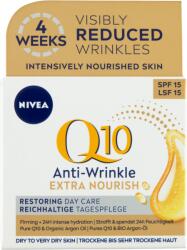 Nivea Q10 tápláló ránctalanító nappali arckrém száraz bőrre 50 ml
