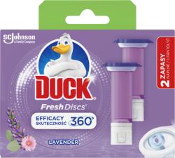 DUCK Fresh Discs Levendula WC-öblítő korong utántöltő 2 x 36 ml (72 ml) - ecofamily