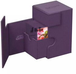 Ultimate Guard Flip'n'Tray Deck Case 100+ Standard Size XenoSkin Monocolor Purple - Lila