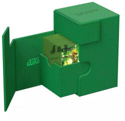 Ultimate Guard Flip'n'Tray Deck Case 100+ Standard Size XenoSkin Monocolor Green - Zöld