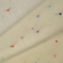 Takoy Alkalmi tüll gyöngyökkel ekrü színű