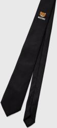 Moschino selyen nyakkendő fekete, M5347 55060 - fekete Univerzális méret
