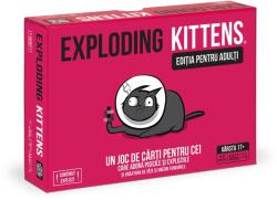 Exploding Kittens Joc de societate exploding kittens pentru adulti (pink edition), limba romana (BEKIEK02NRO) Joc de societate