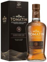 TOMATIN 18 Years whisky + díszdoboz (0, 7l - 46%)