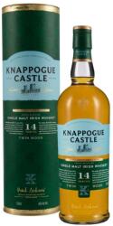 Knappogue Castle Twin Wood 14 Years whisky + díszdoboz (0, 7l - 46%)