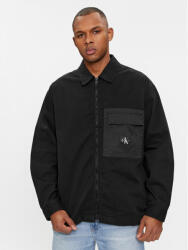 Calvin Klein Jeans Átmeneti kabát Mix Media J30J324617 Fekete Regular Fit (Mix Media J30J324617)