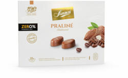 SZERENCSI zero praliné mandula és kávékrémmel töltött maltitos tejcsokoládé 105 g - vital-max