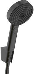 Hansgrohe Para de dus cu porter negru mat Hansgrohe Pulsify Select S 105 cu 3 functii (24303670)