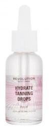 Makeup Revolution London Hydrate Tanning Drops Face autobronzant 30 ml pentru femei