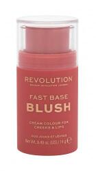 Makeup Revolution London Fast Base Blush fard de obraz 14 g pentru femei Bare
