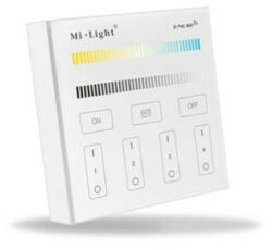4 zónás fali panel rádiófrekvenciás dimmerhez fehér, CCT LED szalaghoz Conlight (CON 782 2984)