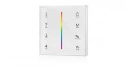 S-lightled RGB/RGBW LED távszabályzó fali RF fehér SlightLED (SL LEDVSK032)