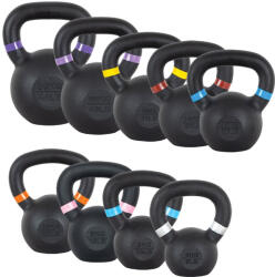 HMS Set Gantere Kettlebell Fonta inSPORTline Powder 4 , 20 kg (21684-SET)