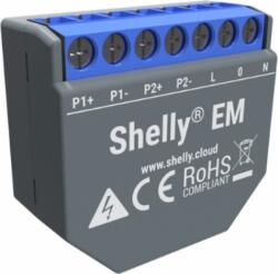 Shelly 120A 1 fázisú (WiFi) Fogyasztásmérő (3800235262207)