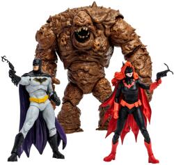 McFarlane Set figurine de acțiune McFarlane DC Comics: Multiverse - Clayface, Batman & Batwoman (DC Rebirth) (Gold Label), 18 cm (MCF15694)