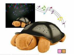 Turtle Gyermek éjszakai lámpa csillagképeket vetítve Teknős élet, Teknősbéka, Bézs (DMLG47BBM)