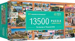 Trefl Puzzle 13500 UFT - Călătorie de o mie de mile (81025)