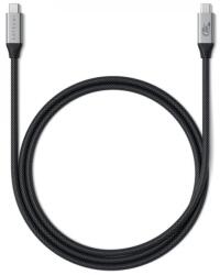 Satechi USB 4.0 Type C Összekötő Fekete 1.2m ST-YU4120M (ST-YU4120M)