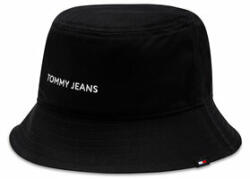 Tommy Hilfiger Pălărie Tjw Linear Logo Bucket Hat AW0AW15844 Negru