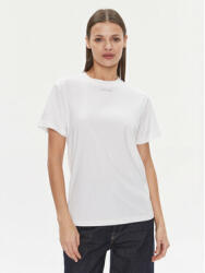 Calvin Klein Tricou Metallic Micro Logo T Shirt K20K206967 Alb Regular Fit