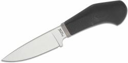 LIONSTEEL Fixed knife m390 blade BLACK G10 handle, Ti guard, leather sheath WL1 GBK (WL1 GBK)