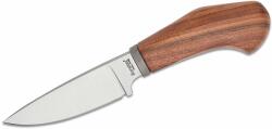 LIONSTEEL Fixed knife m390 blade SANTOS wood andle, Ti guard, leather sheath WL1 ST (WL1 ST)