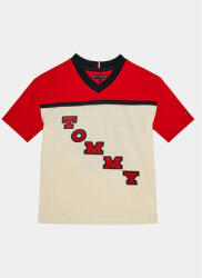 Tommy Hilfiger Tricou Varsity Tee S/S KB0KB08676 Roșu Regular Fit