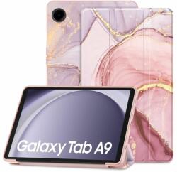 Tech-Protect Husa Tech-Protect Smartcase compatibila cu Samsung Galaxy Tab A9 8.7 inch Marble (9319456608076)