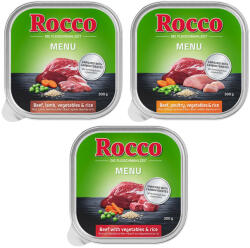 Rocco 27x300gRocco Menü nedves kutyatáp- Mix 3 fajtával