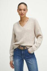 MEDICINE pulover femei, culoarea bej, călduros ZBYX-SWD080_08M