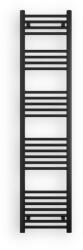Ecoradco törölközőszárító radiátor 40 x 170 cm (Fekete)
