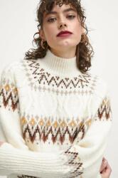 MEDICINE pulover femei, culoarea bej, cu turtleneck ZBYX-SWDA11_08M