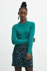 MEDICINE pulover femei, culoarea verde, light ZBYX-SWD0A0_67X