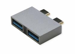 Roline Adaptor 2 x USB 3.2 Gen2 type C la 2 x USB-A T-M, Roline 12.03. 2947 (12.03.2947-10)