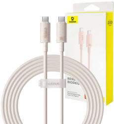 Baseus Cablu de incarcare rapida Baseus USB-C la USB-C Habitat Series 2m 100W (roz) P10360202421-01