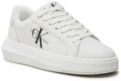 Calvin Klein Sneakers Calvin Klein Jeans Chunky Cupsole Laceup Mon Lth Wn YW0YW00823 White YBR