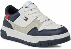 Tommy Hilfiger Sneakers Tommy Hilfiger Low Cut Lace-Up Sneaker T3X9-33368-1355 M White/Blue/Red Y003